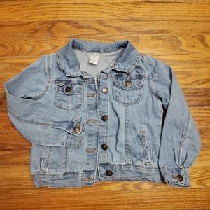 Toddler Girl Denim Jacket Size 5